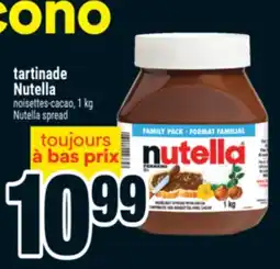 Super C tartinade Nutella | Nutella spread offer