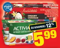 Super C yogourt Activia Danone | Danone Activia yogurt offer