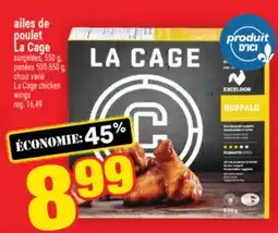 Super C ailes de poulet La Cage | LaCage chicken wings offer