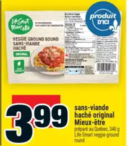 Super C sans-viande haché original Mieux-être | Life Smart veggie ground round offer