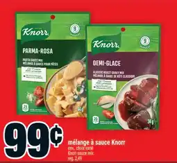 Super C mélange à sauce Knorr | Knorr sauce mix offer