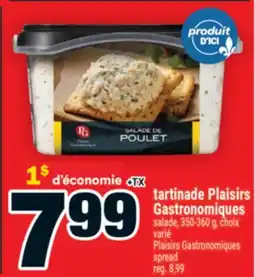 Super C tartinade Plaisirs Gastronomiques | PlaisirsGastronomiques spread offer