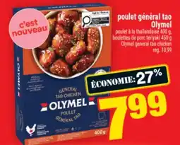 Super C poulet général tao Olymel | Olymel general tao chicken offer