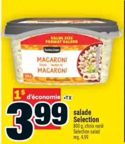 Super C salade Selection | Selection salad offer