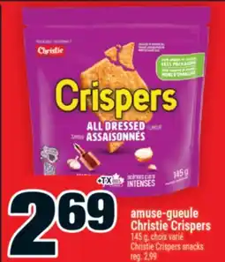 Super C amuse-gueule Christie Crispers | Christie Crispers snacks offer