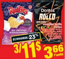 Super C croustilles tortilla Doritos | Doritos tortilla chips offer