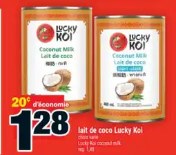 Super C lait de coco Lucky Koi | Lucky Koi coconut milk offer