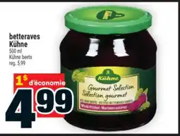 Super C betteraves Kühne | Kühne beets offer
