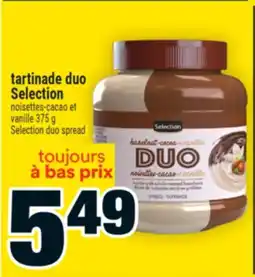 Super C tartinade duo Selection | Selection duo spread offer