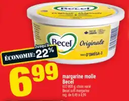 Super C margarine molle Becel | Becel soft margarine offer