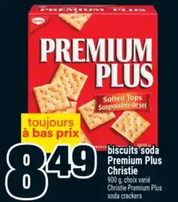 Super C biscuits soda PremiumPlus Christie | Christie PremiumPlus soda crackers offer