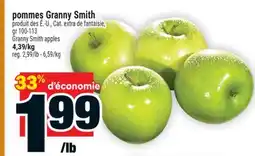 Super C pommes Granny Smith | Granny Smith apples offer