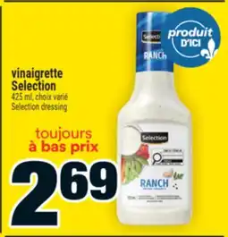 Super C Vinaigrette Selection | Selection dressing offer