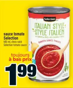 Super C sauce tomate Selection | Selection tomato sauce offer