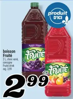 Marché Richelieu BOISSON FRUITÉ | FRUITÉ DRINK offer