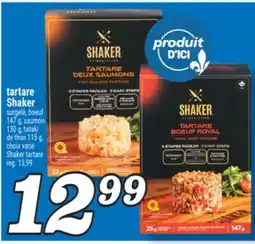 Marché Richelieu tartare Shaker | Shaker tartare offer