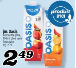 Marché Richelieu JUS OASIS | OASIS JUICE offer
