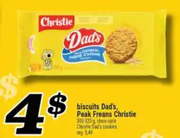 Marché Richelieu BISCUITS DAD'S, PEAK FREANS CHRISTIE | CHRISTIE DAD'S COOKIES offer