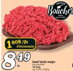 Marché Richelieu BOEUF HACHÉ MAIGRE | LEAN GROUND BEEF offer