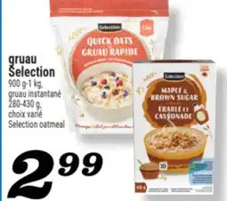 Marché Richelieu GRUAU SELECTION | SELECTION OATMEal offer