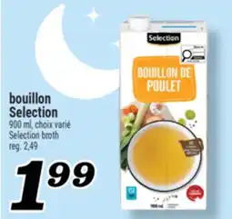 Marché Richelieu BOUILLON SELECTION | SELECTION BROTH offer