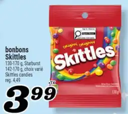 Marché Richelieu bonbons Skittles | Skittles Starburst offer