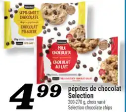 Marché Richelieu pépites de chocolat Selection |Selection chocolate chips offer