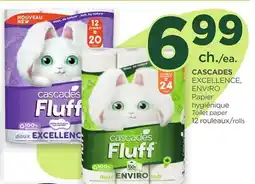 Proxim CASCADES EXCELLENCE, ENVIRO Toilet paper offer