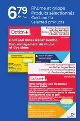 Proxim Option+ Cold and flu Selected products offer