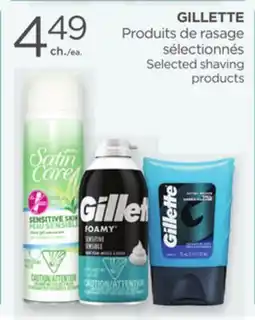 Proxim GILLETTE Selected shaving products offer