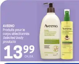 Uniprix AVEENO Produits pour le corps sélectionnés/Selected body products offer