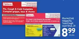 Uniprix OPTION+ Rhume/Cold, Grippe/Flu, Toux/Cough ou/or Sinus offer