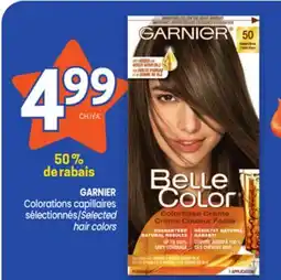 Uniprix GARNIER Colorations capillaires sélectionnés/Selected hair colors offer