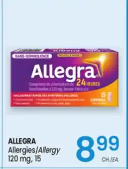 Uniprix ALLEGRA Allergies / Allergy offer