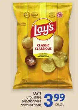 Uniprix LAY'S Croustilles sélectionnées/ Selected chips offer
