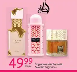 Uniprix Fragrances sélectionnées/Selected fragrances offer