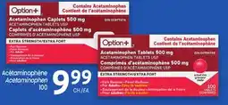 Uniprix Option+ Acétaminophène/Acetaminophen offer
