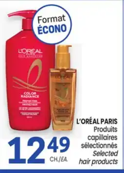 Uniprix L'ORÉAL PARIS Produits capillaires sélectionnés/ Selected hair products offer