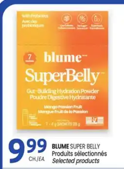 Uniprix BLUME SUPER BELLY Produits sélectionnés/Selected products offer