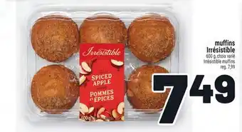 Metro MUFFINS IRRESISTIBLE | IRRÉSISTIBLE MUFFINS offer