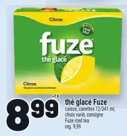 Metro THÉ GLACÉ FUZE | FUZE ICED TEA offer