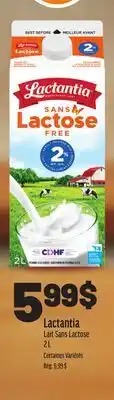 Metro LACTANTIA LAIT SANS LACTOSE offer