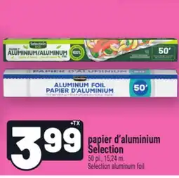 Metro PAPIER D'ALUMINIUM SELECTION |SELECTION ALUMINUM FOIL offer