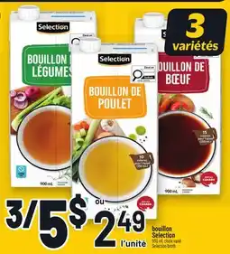 Metro BOUILLON SELECTION | SELECTION BROTH offer