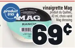 Metro VINAIGRETTE MAG | MAG DRESSING offer