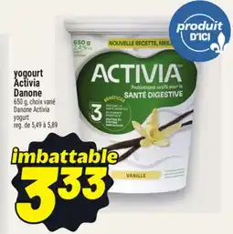 Metro YOGOURT ACTIVIA DANONE | DANONE ACTIVIA YOGURT offer