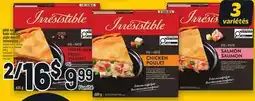Metro PÂTÉ AUX TROIS VIANDES STYLE MAISON IRRÉSISTIBLE | IRRÉSISTIBLE FROZEN HOMESTYLE THREE-MEAT PIE offer