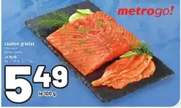 Metro SAUMON GRAVLAX | GRAVLAX SALMON offer