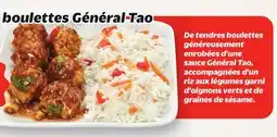 Metro BOULETTES GÉNÉRAL TAO offer