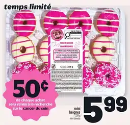 Metro MINI BEIGNES | MINI DONUTS offer
